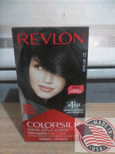 Load image into Gallery viewer, REVLON #11 soft black ammonia free with keratin Permanent hair color (U.S.A)