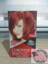 Load image into Gallery viewer, REVLON Permanent hair color #42 Medium Auburn with keratin &ammonia free