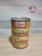 Load image into Gallery viewer, Libby's 100 % pure PUMPKIN all natural Gluten Free 15 oz (425g)