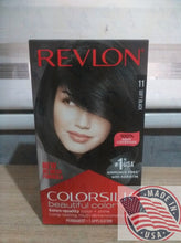 Load image into Gallery viewer, REVLON #11 soft black ammonia free with keratin Permanent hair color (U.S.A)