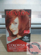 Load image into Gallery viewer, REVLON Permanent hair color #42 Medium Auburn with keratin &ammonia free