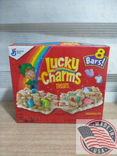 Load image into Gallery viewer, Lucky Charms Treats marshmallow 8 bars 6.0z(192g) U.S.A