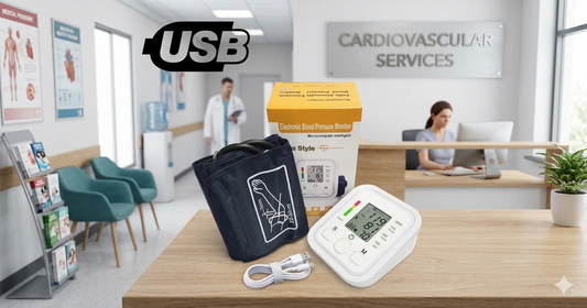 Blood Pressure Monitor, Irregular Heartbeat Detector, Automatic BP Monitor 90x2 Reading Memory and Large LCD Display, USB Charging, Adjustable Wrist Cuff, Ideal for Home and Hospital