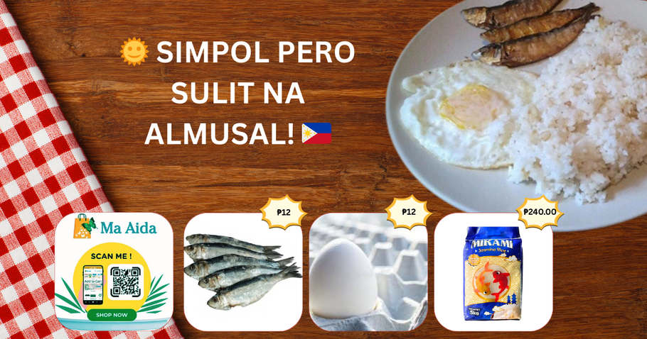 Tuyo+ Egg + Rice = PERFECT Filipino Breakfast