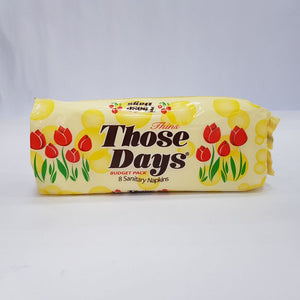Those Days Napkins Yellow 8 Pads