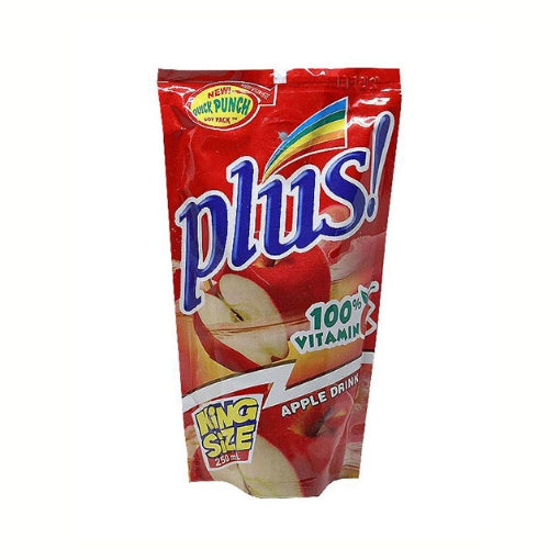 Plus Juice Apple Drink King Size 250 ml