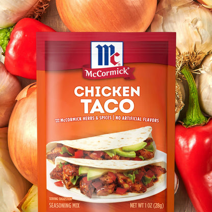 McCormick Chicken Taco Seasoning Mix, 1.0 oz Packet