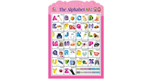 Load image into Gallery viewer, 3D Chart for kids Learning Materials Alphabet
