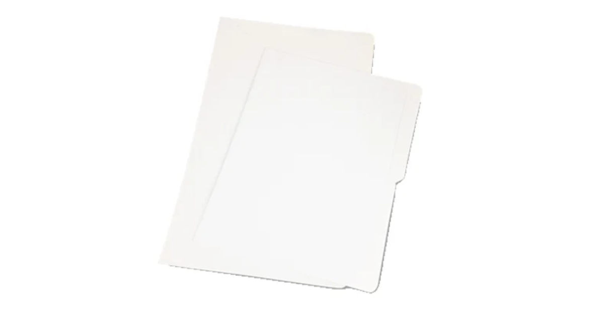 White File Folder/short