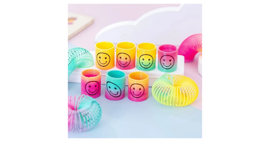 Magic Smiley Spring Rainbow Circle Toys