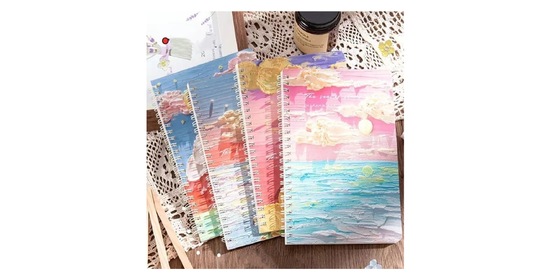 Oil Painting spiral notebook