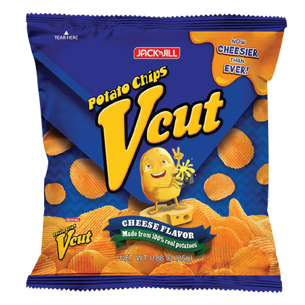 Jack n Jill V-Cut Potato Chips Cheese 25g