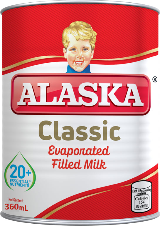 Alaska Classic Evaporated Filled Milk | 360mL