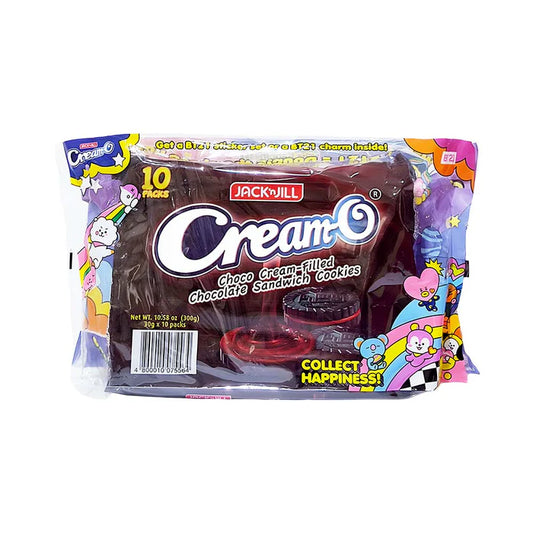 Jack 'n Jill Cream-O Chocolate Sandwich Cookies 30g x 10's