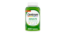 Load image into Gallery viewer, Centrum Adult Multivitamins Multivitamin/Multimineral Supplement, 200 Ct
