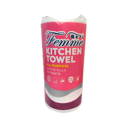 Femme All Purpose Kitchen Towel 2 Ply Solo