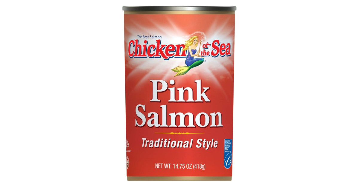 Chicken of the Sea Pink Salmon, Traditional, 14.75 oz