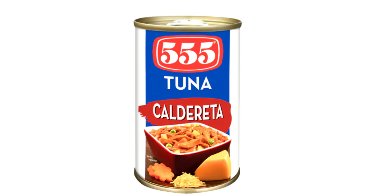 555 Tuna Flakes Caldereta 155g