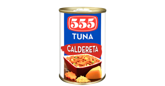 555 Tuna Flakes Caldereta 155g