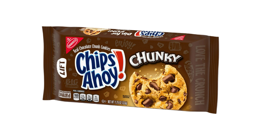 CHIPS AHOY! Chunky Chocolate Chip Cookies, 11.8 oz 333g