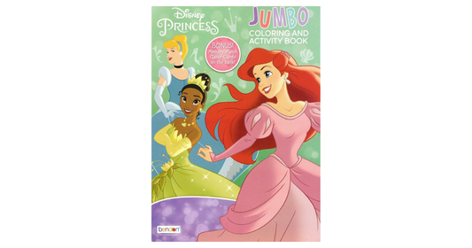 Disney Princess JUMBO COLORING AND ACTIVITY BOOK