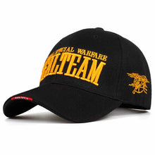 Load image into Gallery viewer, Navy Seal team cap black
