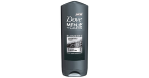 Dove Men + Care Elements Body Wash, Charcoal and Clay, 13.5 Oz(400ml)