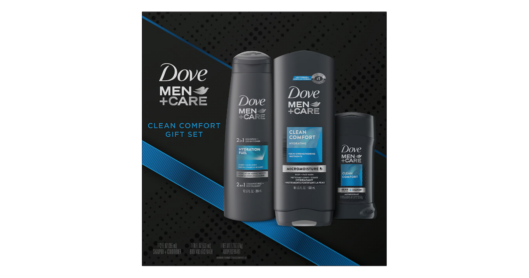 Dove Men+Care Clean Comfort Gift Set
