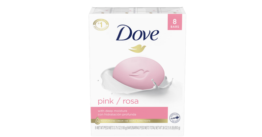 DOVE Pink/Rosa 8 Bars 850g