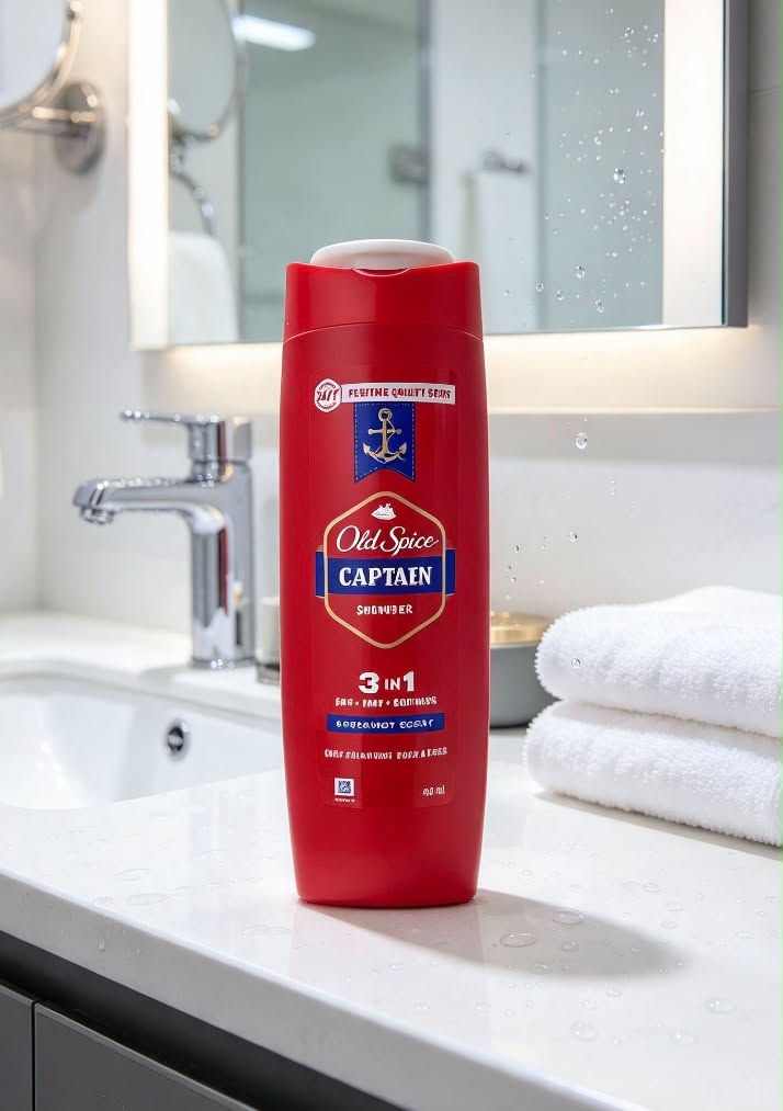 OLD SPICE CAPTAIN SHOWER GEL (400ML)