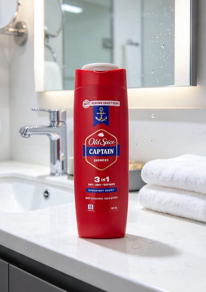 OLD SPICE CAPTAIN SHOWER GEL (400ML)