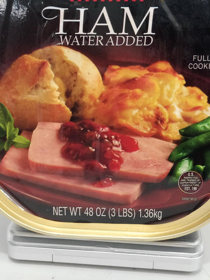 HORMEL Canned Ham, Fully Cooked, Refrigerated, 48 oz Steel Can