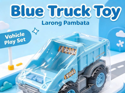 Blue truck toys