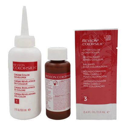 REVLON #51 Permanent color Light  Brown ammonia free w/keratin (U.S.A)