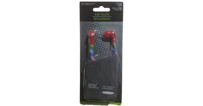 E-circuit Ear Buds 3.5mm/48in.cord/1.22m Fil Compatible With Most Audio Devices
