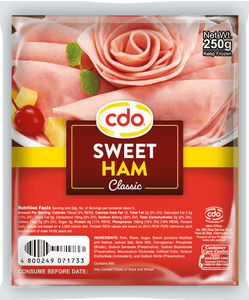 Cdo Classic Sweet Ham 250g