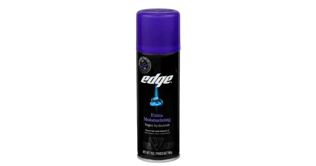 Edge Extra Moisturizing Shave Gel With Vitamin E (198g)