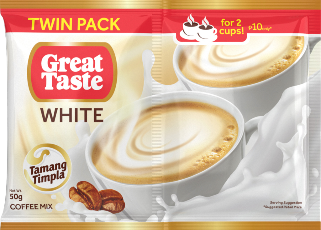 Great Taste White 3-in-1 Coffee Mix Twin Pack | 50g