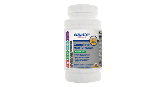 Equate Complete Multivitamins Adult 50+ 125 Tablets