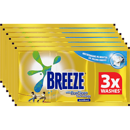 Breeze Detergent Powder Active Bleach 90g