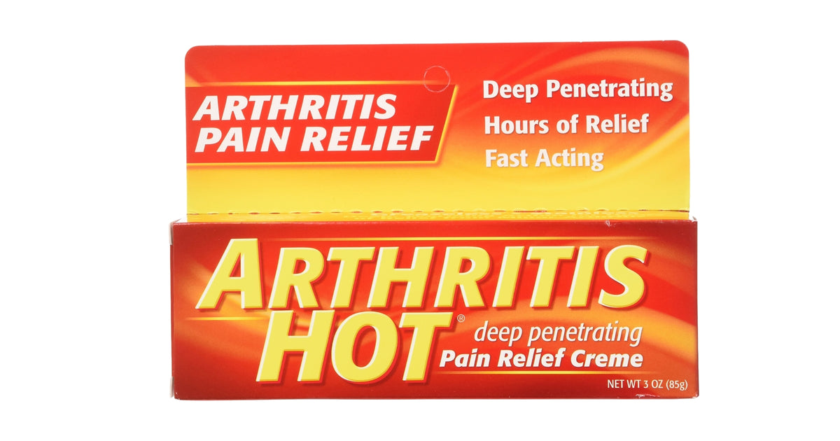 Arthritis Hot Pain Relief Creme 3 oz(85g)