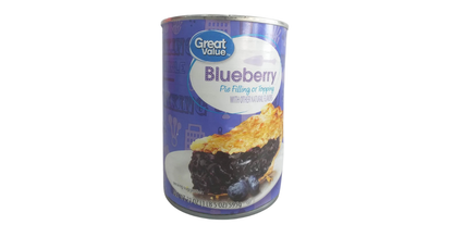 Great Value Blueberry Pie Filling or Topping, 21 oz(595g)