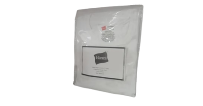 Hanes White Comfortlight Crewneck T- Shirt Singles