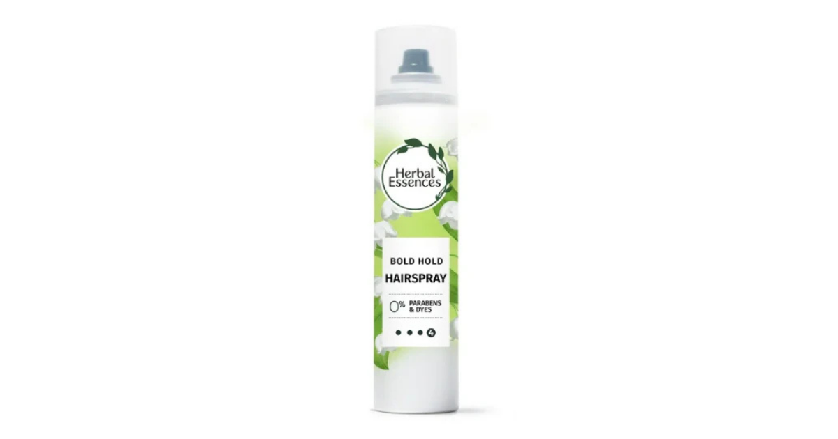 Herbal Essences Bold Hold Hairspray, Hair Spray for All Hair Types, 24-Hour Hold, 8 fl oz