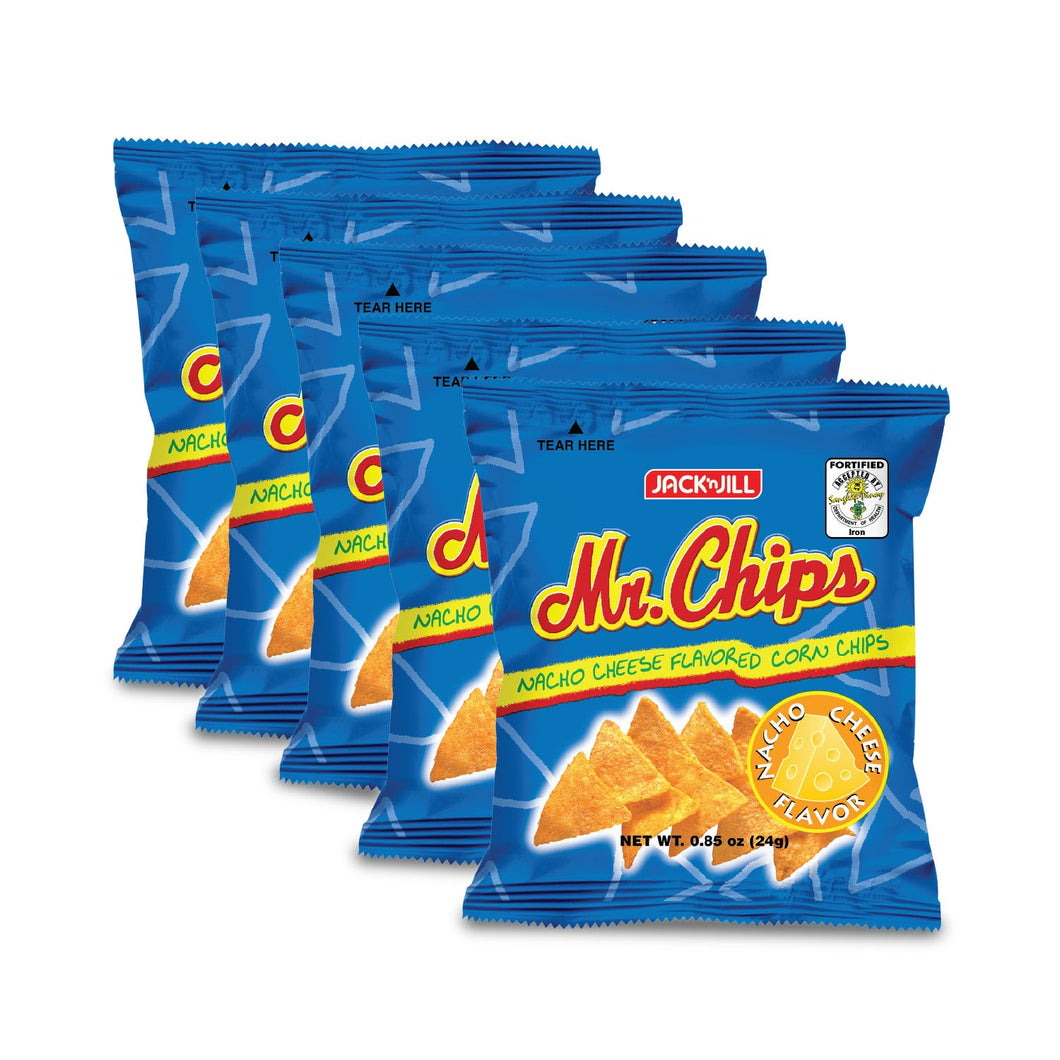 Mr. Chips Nacho Cheese Flavored Corn Chips 24g