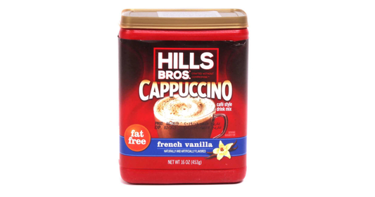 Hills Bros. Instant Cappuccino Mix, Fat Free French Vanilla Cappuccino Mix