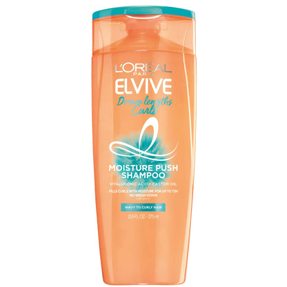 L'oreal Paris Elvive Dream Lengths Curl Shampoo, 12.6 fl oz - 375ml