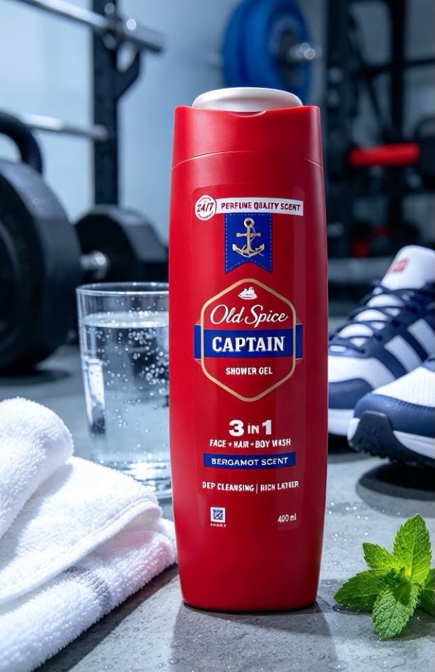 OLD SPICE CAPTAIN SHOWER GEL (400ML)