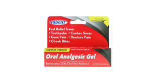 Iodent Maximum Strength Oral Analgesic Gel 0.42 oz (11.9g)
