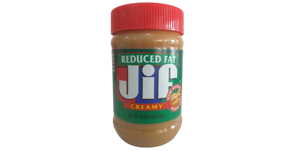 Jif Reduced Fat Creamy Peanut Butter Spread 16oz(454g)